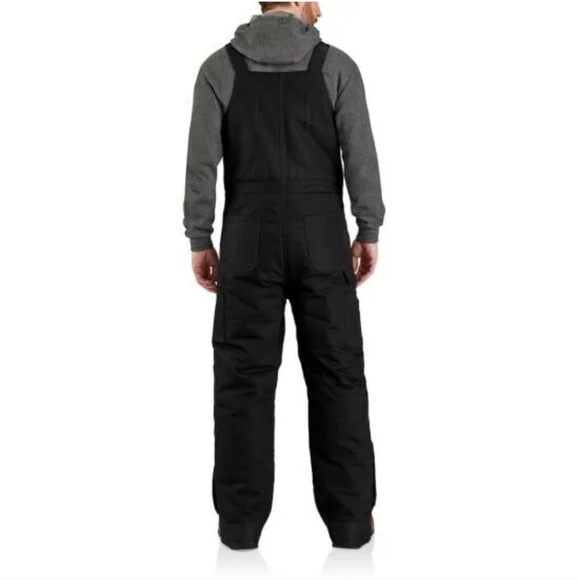 Carhartt Loose Fit Firm Duck Insulated Biberall 4 Extreme Warm Rating - Picture 3 of 7